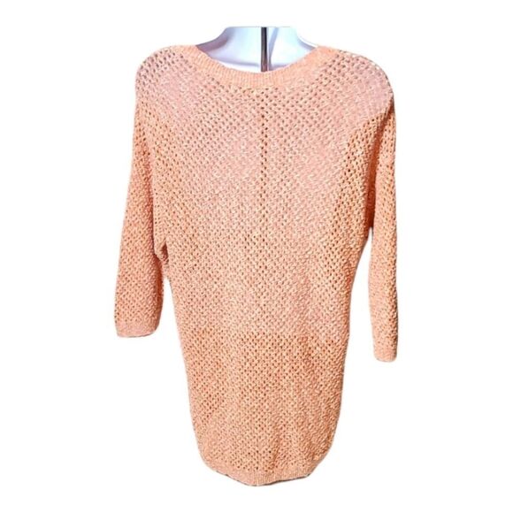 Hinge Vneck Open Weave Sweater M - Picture 2 of 6